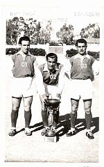 FOOT USSCT AIN TEMOUCHENT 1954 COUPE AFN LES RECRUES D ESPAGNE